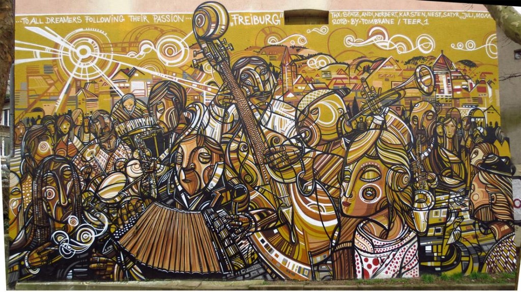 Tom Brane Mural (Freiburg)